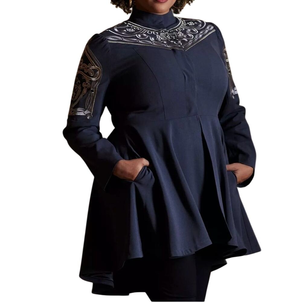 GOT Her Universe Cersei Lannister Embroidered Coat Dress 2X Game of Thrones